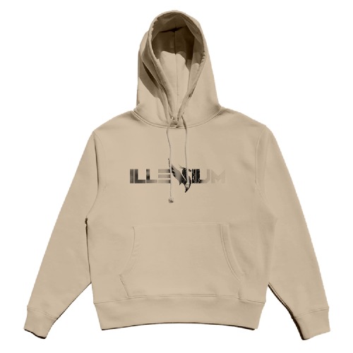 Sand Repeating Logo Hoodie | M