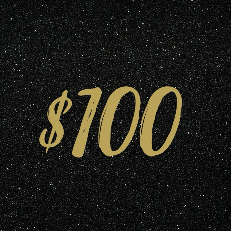 $100
