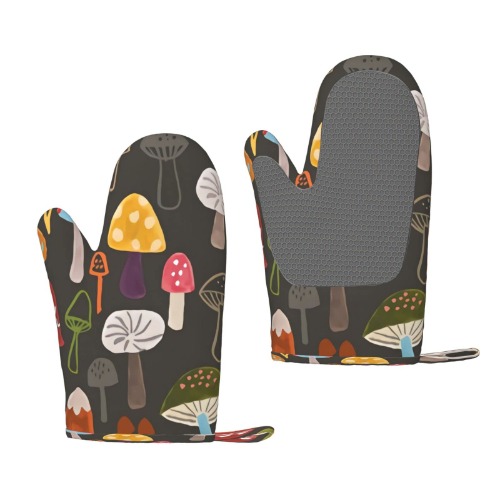 Mushroom Oven Gloves 