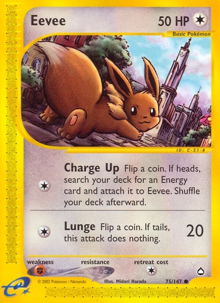 Eevee Aquapolis 2002