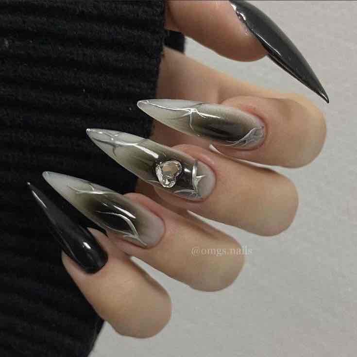 full set acrylic nails :)