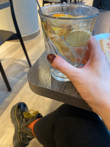 Fresh Ginger Lemon Tea