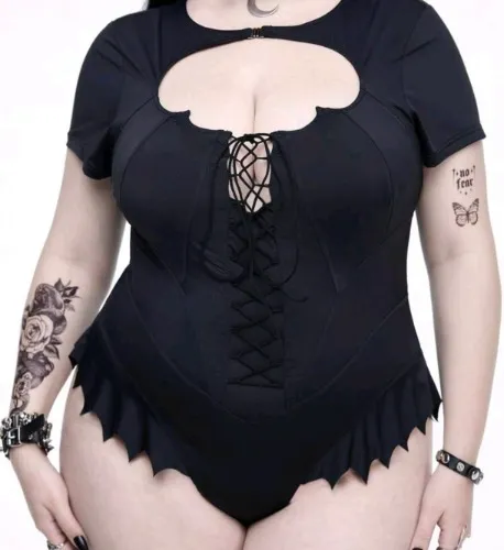 Goth bodysuit