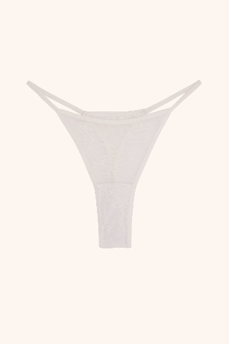 Sofia thong - white | White / M