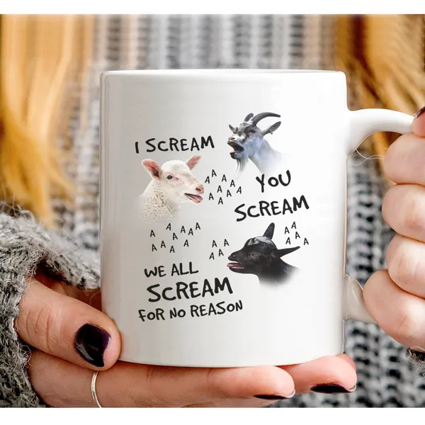 I Scream You Scream We All Scream Mug