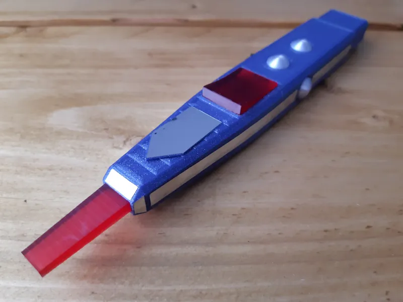 6th Lance (Screwdriver) Prop Kit - No Paint Needed - Great For Cosplay / Gift / Retro / Sci Fi / Geek Gift