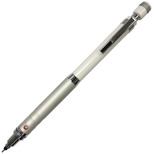 Uni-ball Kuru Toga High Grade Auto Lead Rotation Mechanical Pencil, 0.5 mm, White Body (M510121P.1) - White - 1 Count (Pack of 1)