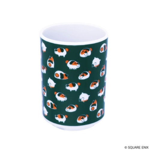 FINAL FANTASY XIV Japanese Style Teacup - Fat Cat