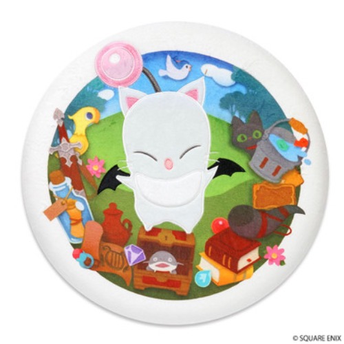FINAL FANTASY XIV ROUND CUSHION - MOOGLE TREASURE TROVE