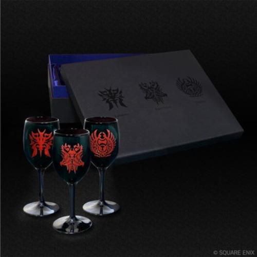 FINAL FANTASY XIV WINE GLASSES - ASCIAN SIGILS