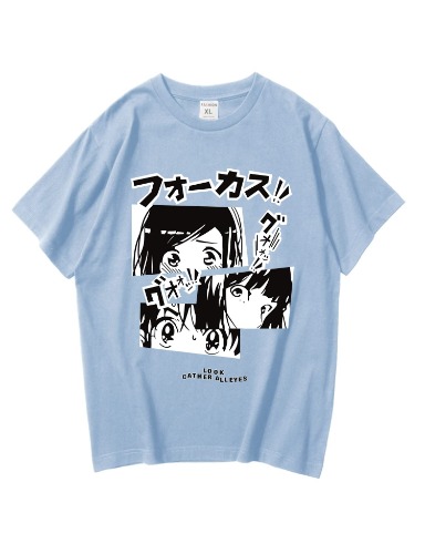 Oucouvip Oversized Anime Manga Shirts