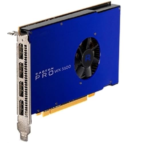 AMD Video Card 100-505940 AMD Radeon Pro WX 5100 8GB GDDR5 Retail (Renewed)