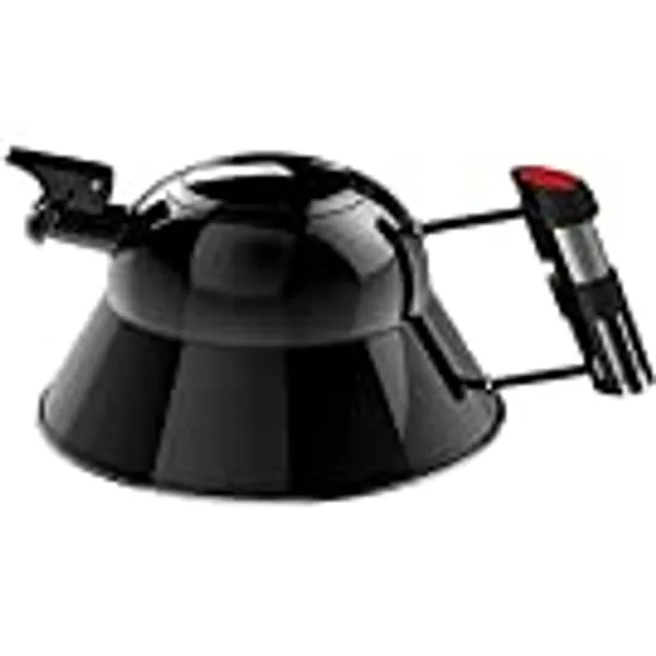 Uncanny Brands Star Wars Darth Vader Lightsaber Stovetop Kettle - Black, 1.7 Litres