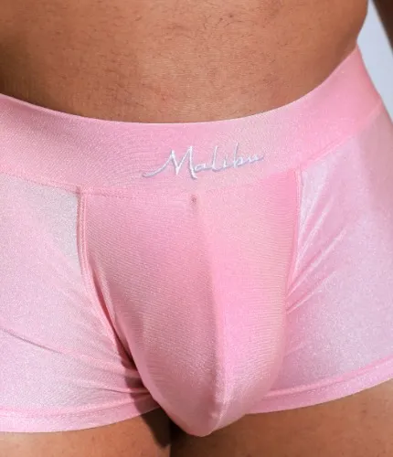 JJ MALIBU - Bubblegum Pink Boxer Briefs