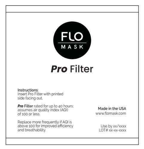 Flo Mask | Pro Filter Inserts (50 Count)