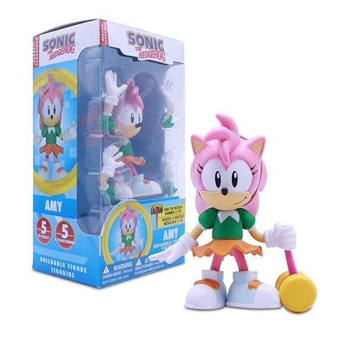 Just Toys LLC Sonic The Hedgehog Action Figures (Amy Rose Series 2) - Amy Rose Series 2