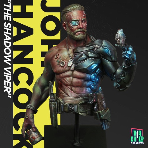 John Hancock "The Shadow Viper" Bust - Big Child Creatives