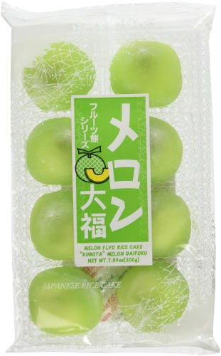 Japanese Fruits Daifuku (Rice Cake) - Melon Flavor 