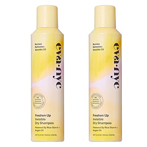 Eva NYC Freshen Up Invisible Dry Shampoo, 5.3 oz (Pack of 2)