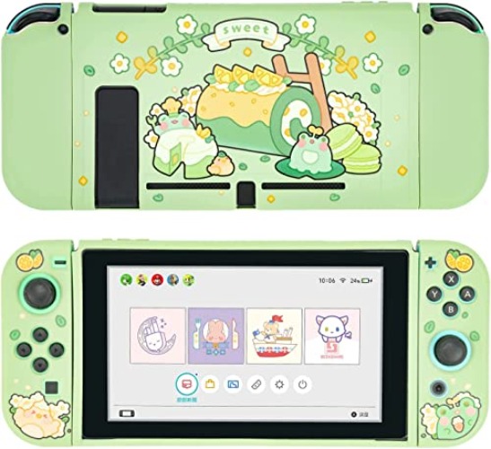 GeekShare Protective Case - Switch - Matcha Froggy