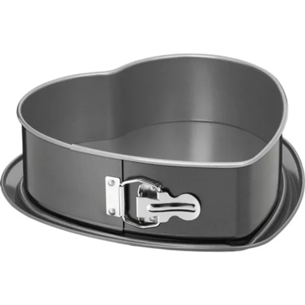 Kaiser Inspiration Herzbackform 25 x 26 x 7 cm, Herz-Springform antihaftbeschichtet, auslaufsicher, gleichmäßige Bräunung