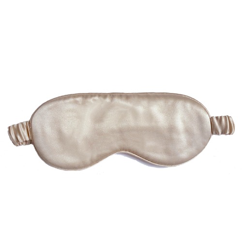Champagne Silk Eye Mask