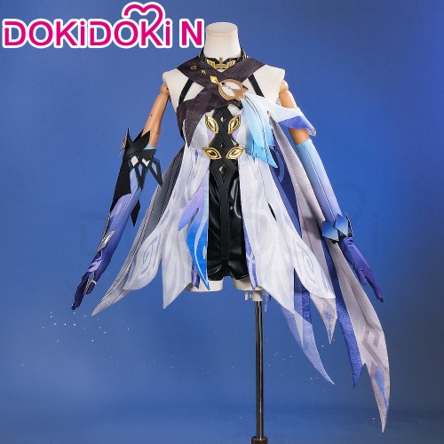 【In Stock】【Size XS-3XL】DokiDoki-N Game Genshin Impact Cosplay Skirk Costume | 3XL
