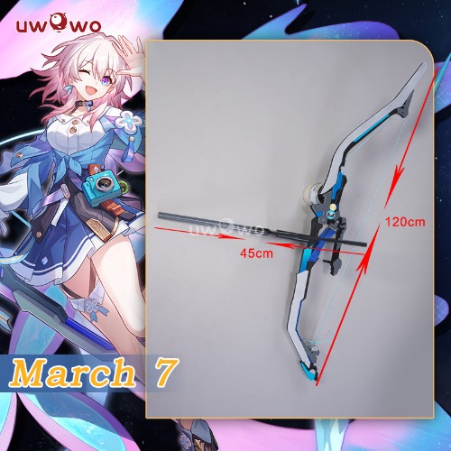 【In Stock】Uwowo Honkai Star Rail Props March 7th Ice Preservation HSR Cosplay Prop Arrow Weapons | Default Title