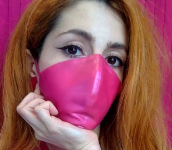 Latex Face Mask