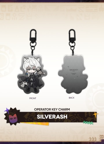 Arknights | Operator Key Charm | 5th Anniv | SilverAsh