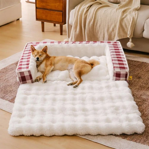 Plaid Pet Bed