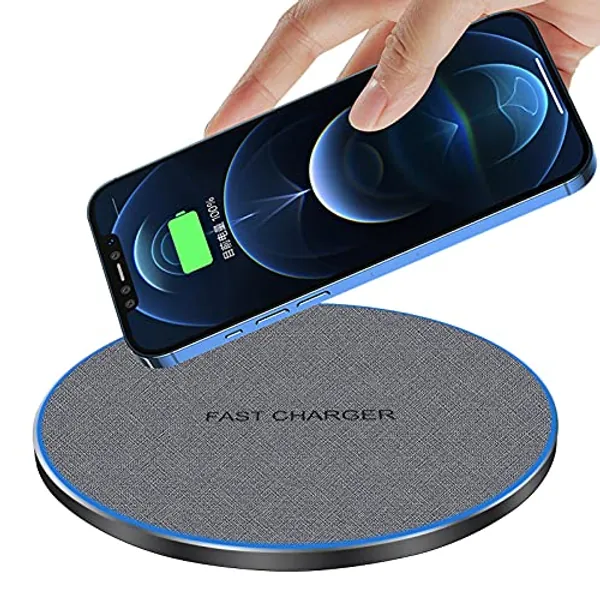 Fast Wireless Charger,20W Max Wireless Charging Pad Compatible with iPhone 14/15/13/12/SE/11/11 Pro/XS Max/XR/X/8,AirPods;FDGAO Wireless Charge Mat for Samsung Galaxy S23/S22/Note,Pixel/LG G8 7