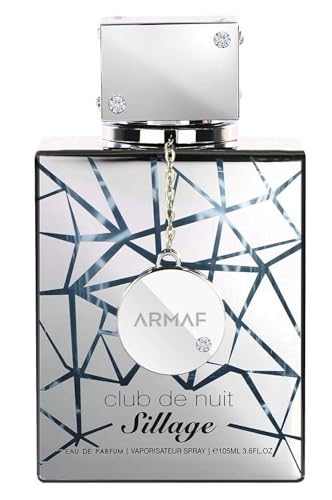 Armaf Club De Nuit Sillage EDP Spray Men 3.6 oz - 3.6 Fl Oz (Pack of 1)