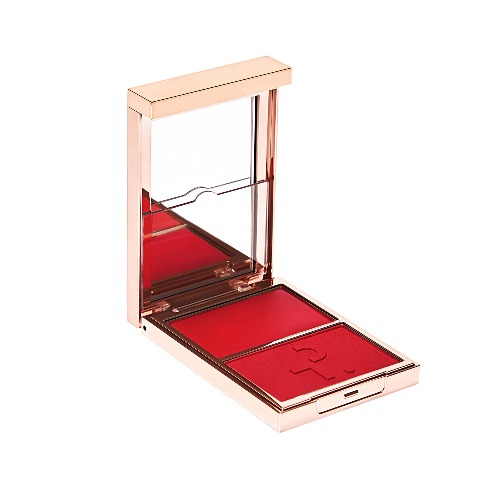 Major Headlines Double-Take Crème & Powder Blush Duo | She Left Me On Red (Warm Vivid Red)