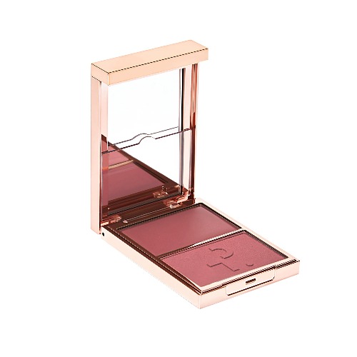 Major Headlines Double-Take Crème & Powder Blush Duo | She Goes to the Gym (Cool Mauve Rose)