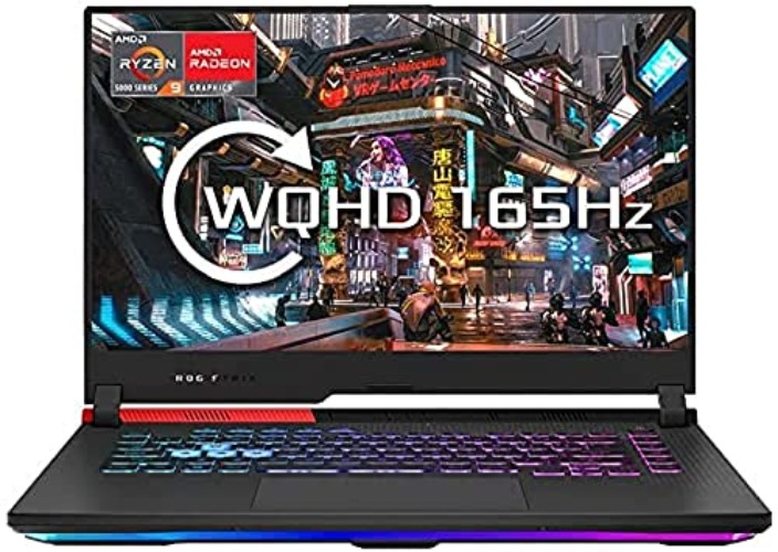 ASUS ROG Strix Advantage Edition G513QY Full HD 300Hz Windows 11 Gaming Laptop (AMD Ryzen R9-5900HX, AMD RX 6800M 12 GB Graphics, 16 GB RAM, 1 TB SSD, Wi-Fi 6) - 15.6 inch QHD 165Hz - Ryzen 9-5900HX + RX 6800 - Windows 11