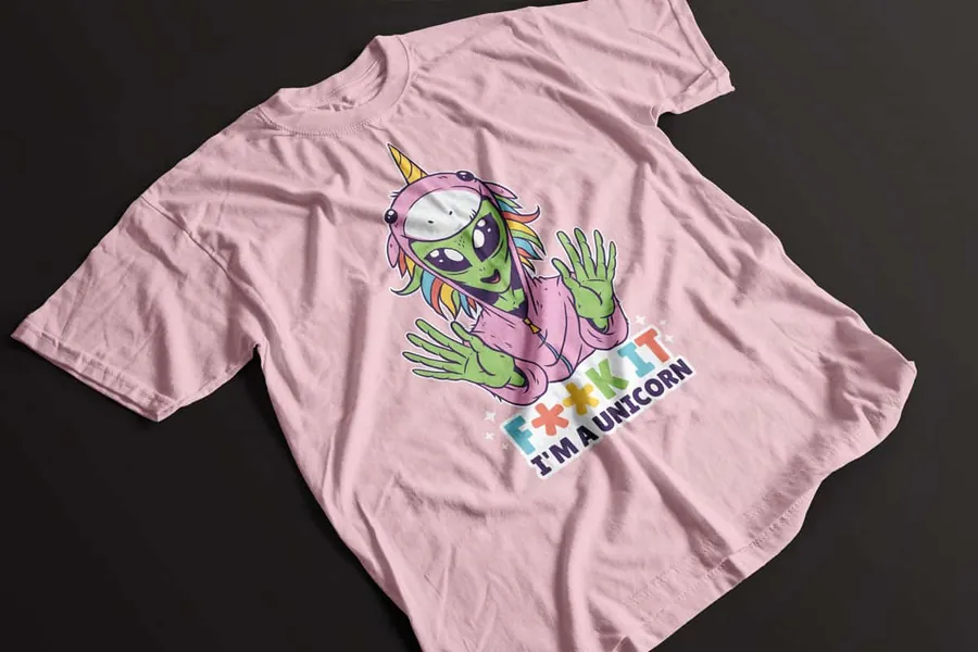 F**K IT - I'm a Unicorn Adult's T-Shirt | garmy.ink