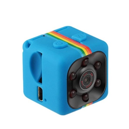 Night Vision 1080P Resolution Portable Mini Camera - Blue