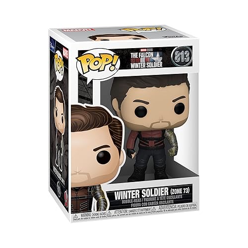 Funko POP! Marvel: the Falcon & Winter Soldier - Winter Soldier - the Falcon and the Winter Soldier - Collectable Vinyl Figure - Gift Idea - Official Merchandise - Toys for Kids & Adults - TV Fans
