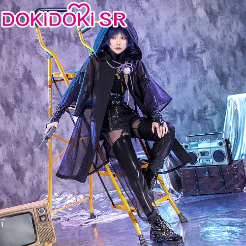 DokiDoki-SR Game Genshin Impact Cosplay Scaramouche Wanderer Costume Killer Casual wear Costume Dojin | Fullset-S-PRESALE