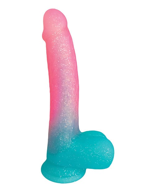 Sweet Sex 8.5" Lollicock Cotton Candy Dildo - Pink