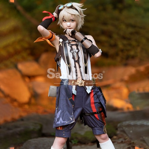 Game Genshin Impact Cosplay Bennett Cosplay Costume - S