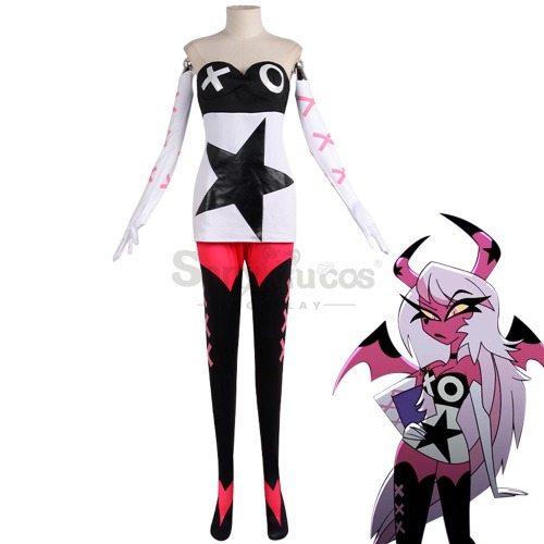 【In Stock】Anime Helluva Boss Cosplay Verosika Cosplay Costume - S