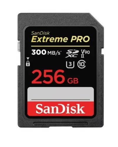 Sandisk SD Card 8K V90 Extreme PRO 4K 256GB