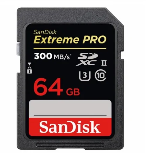 Sandisk SD Card 8K V90 Extreme PRO 4K 64GB