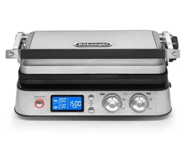 CONTACT GRILLS Livenza Indoor Grill with Waffle Plates