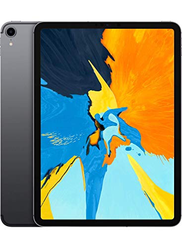 Apple iPad Pro 11 inches (Late 2018) 256GB, WiFi + 4G LTE - Space Gray (Renewed) - 256GB WiFi + Cellular - Space Gray