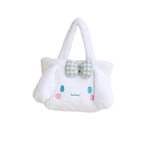 Kawaii Sanrio Plush Kuromi My Melody Cinnamoroll Bag Cute Beauty Travel Soft Suffed Anime Plushies Backpacks For Girls Gift - Cinnamoroll-i