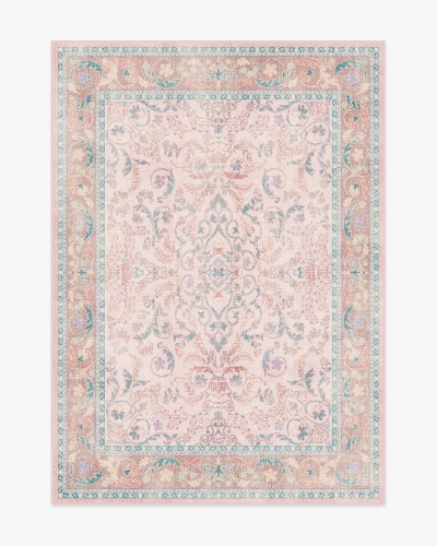Fit For A Queen Soft Rose Tufted Rug | Ruggable