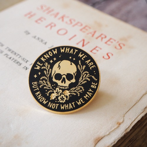 Ophelia Enamel Pin - Shakespeare's Heroines Collection | Default Title